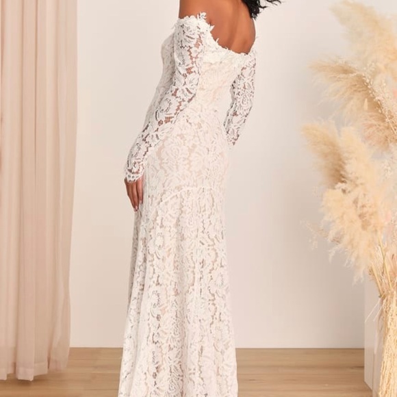 Brand New Wedding Dress from Lulus - Picture 3 of 5